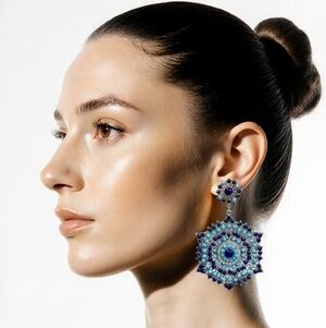 Bohemian Royal Deep Earrings